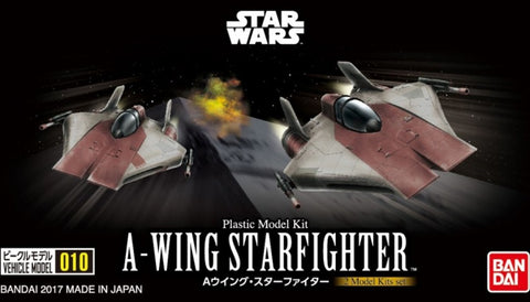 SWM BANDAI 010 A-Wing Starfighter (2 set kit model - SET TERAKHIR)